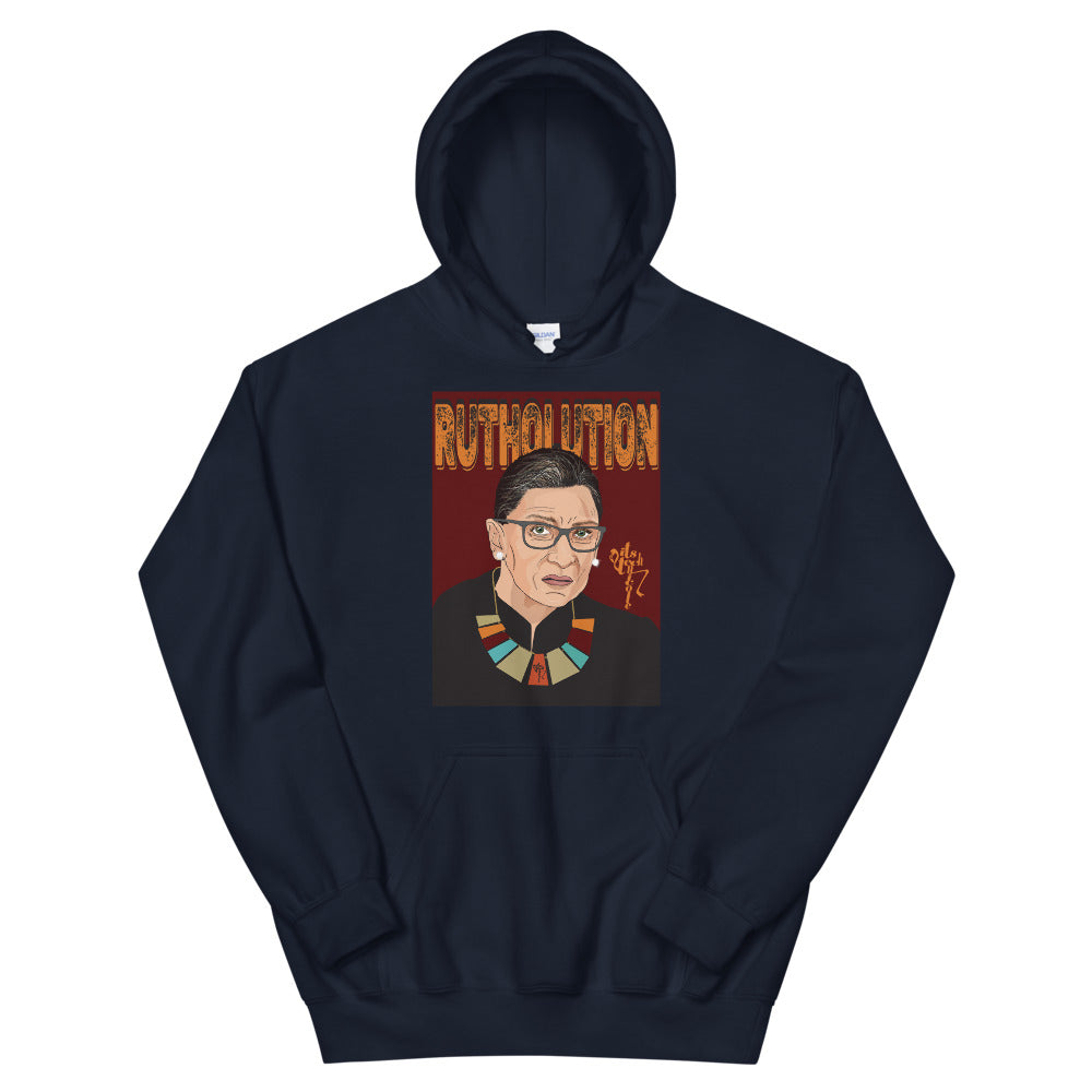 Ruth Bader Ginsburg Tribute Art Unisex Hoodie