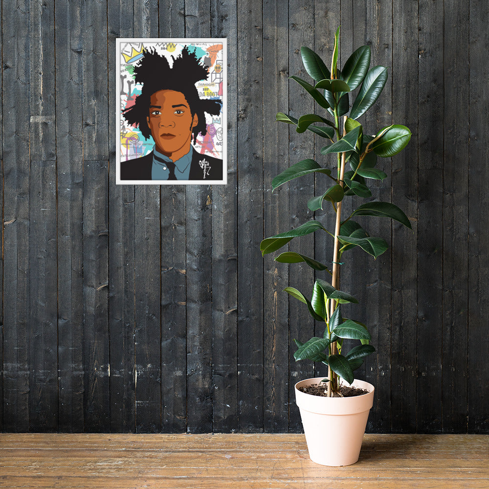 Basquiat Framed photo paper poster