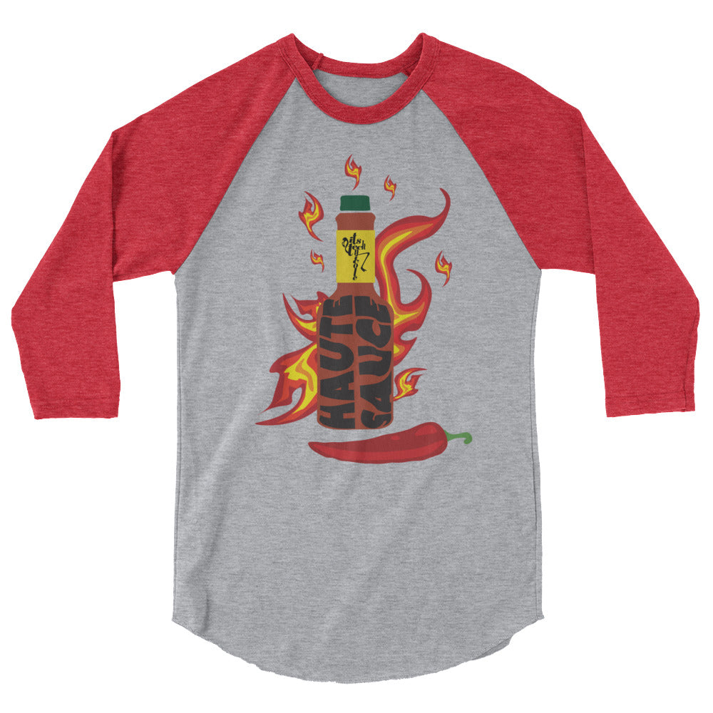 Haute Sauce 3/4 sleeve raglan shirt