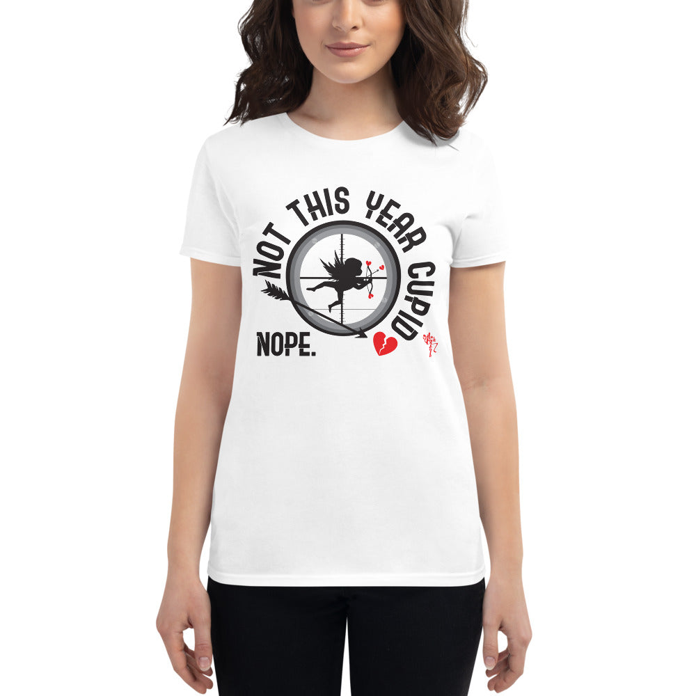 Not This Year Cupid Women's short sleeve t-shirt