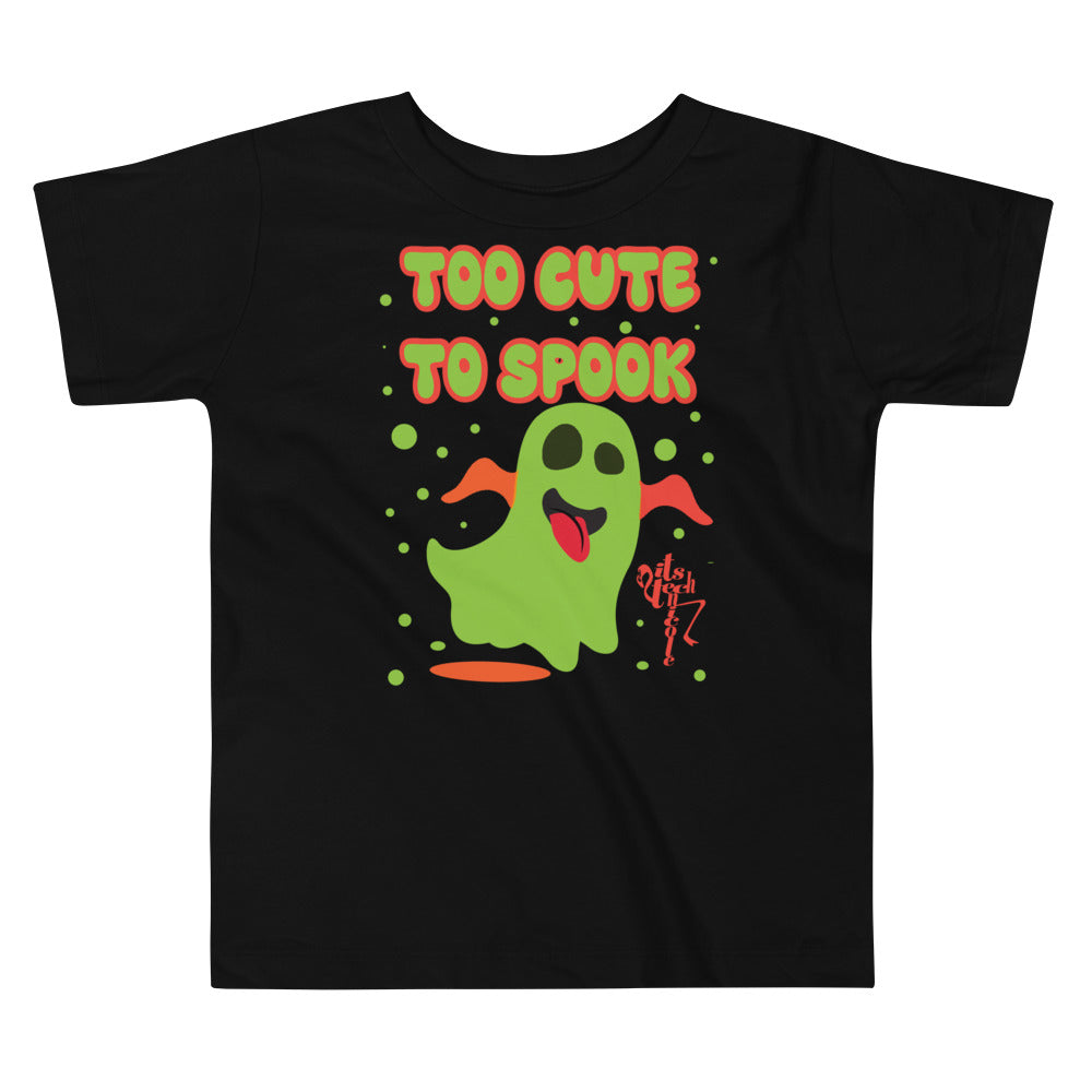 Too Cute To Spook Toddler Short Sleeve Tee