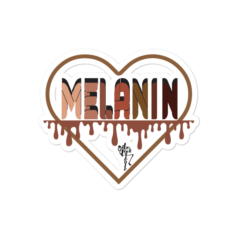 Melanin Bubble-free stickers
