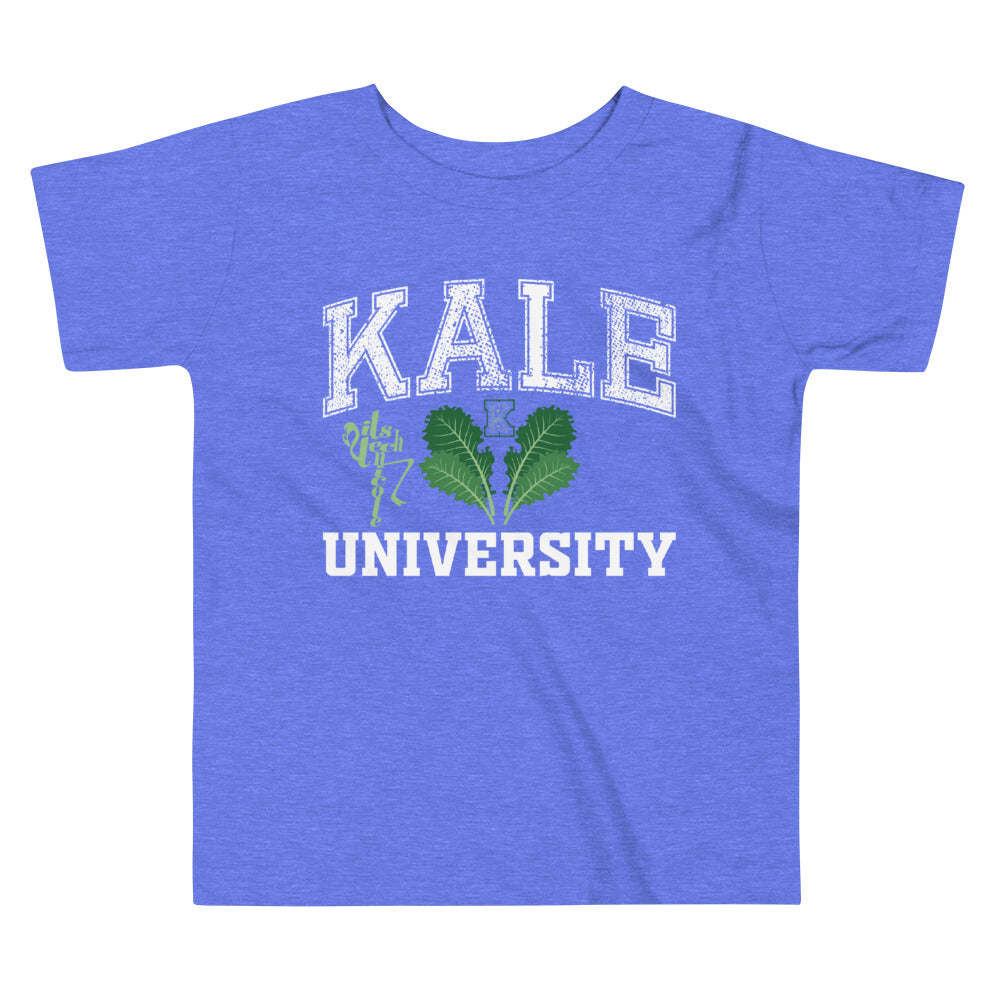 Kale University Toddler Short Sleeve Tee