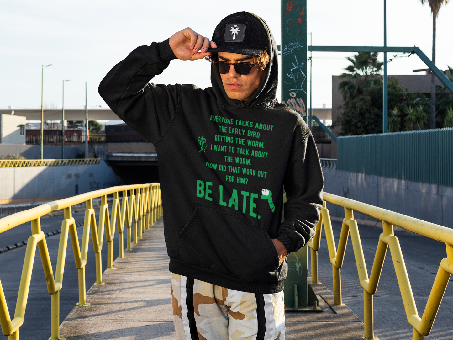 Be Late! Unisex Hoodie