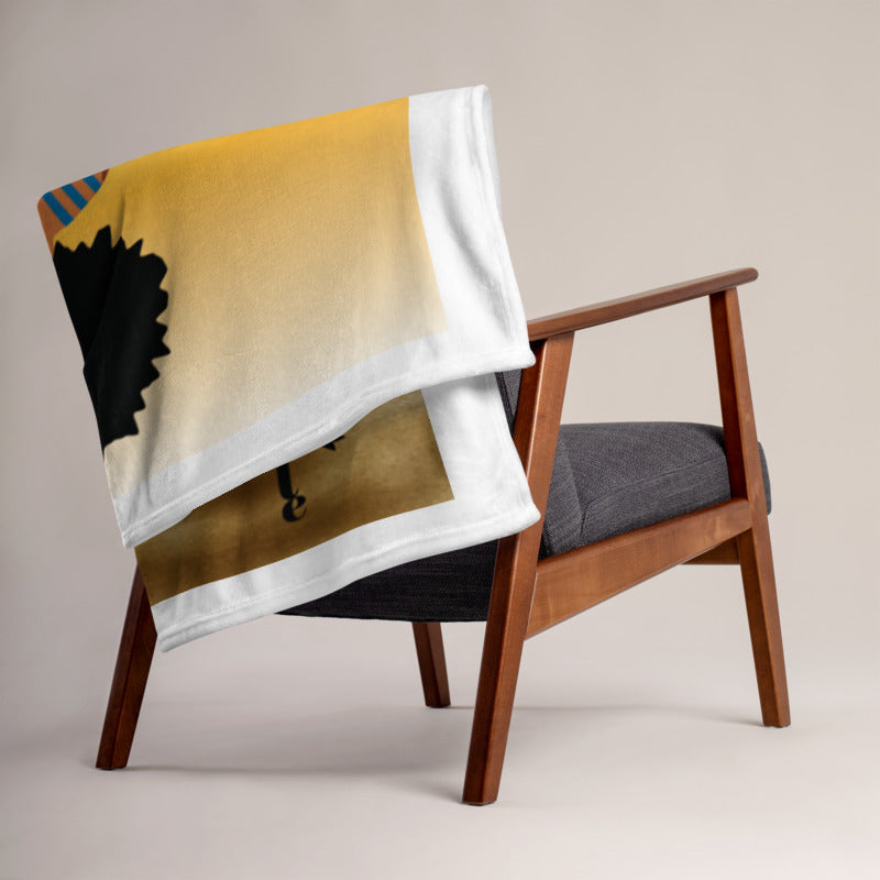 Beach Sunset Throw Blanket