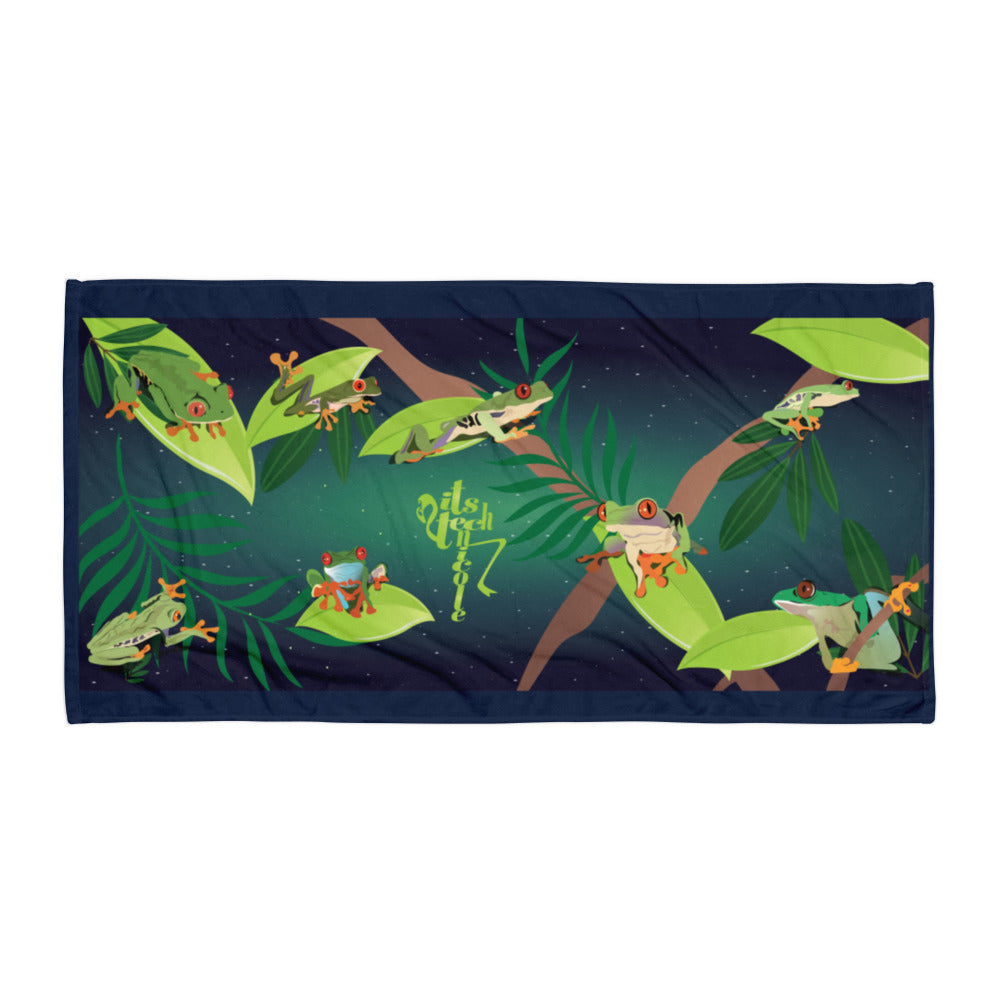 Red-Eyed Tree Frog Series 8 Towel