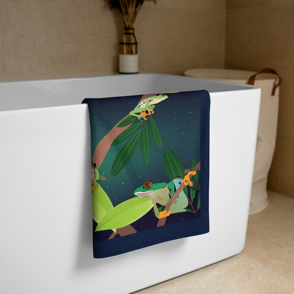 Red-Eyed Tree Frog Series 8 Towel