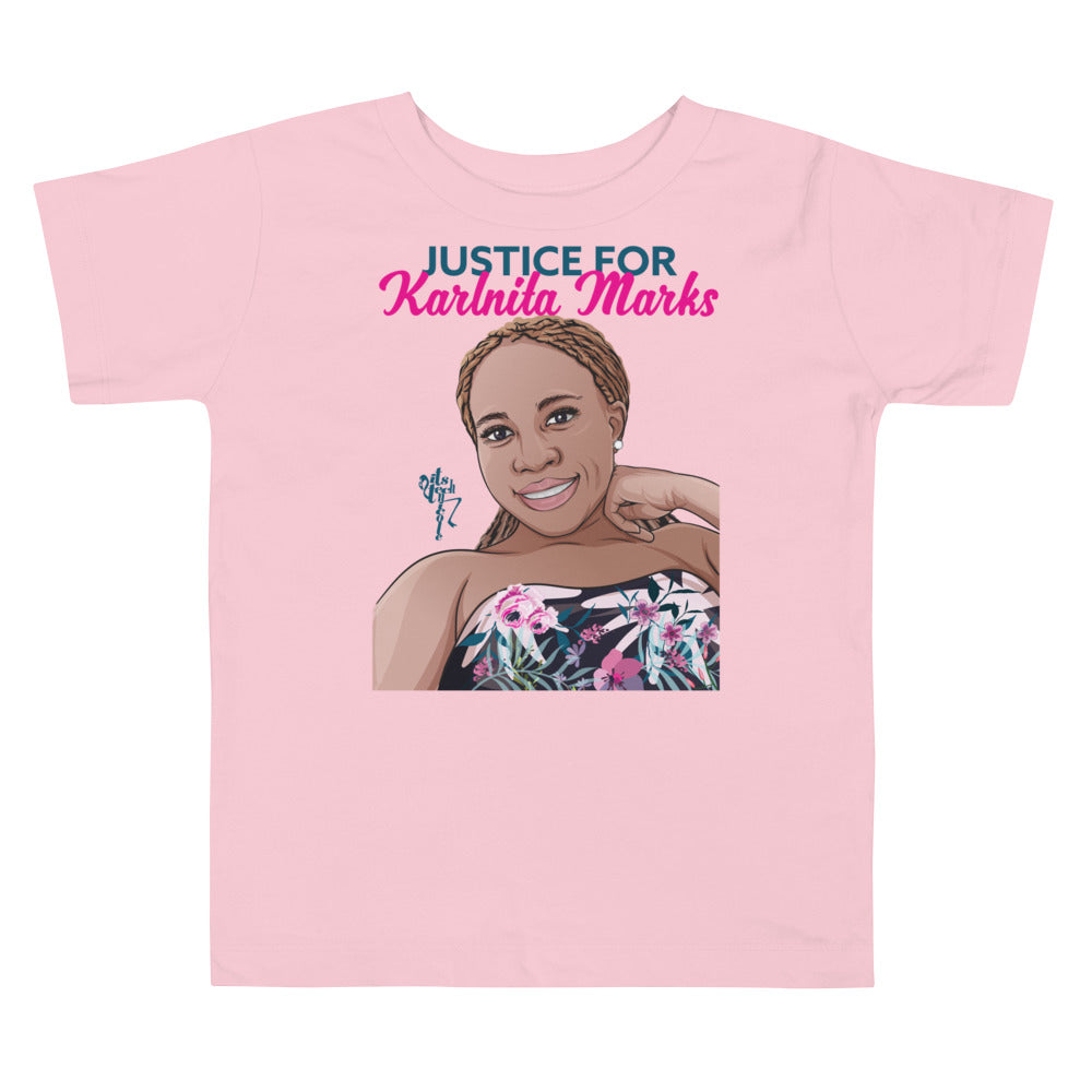 Justice for Karlnita Marks Series 2 Toddler Short Sleeve Tee