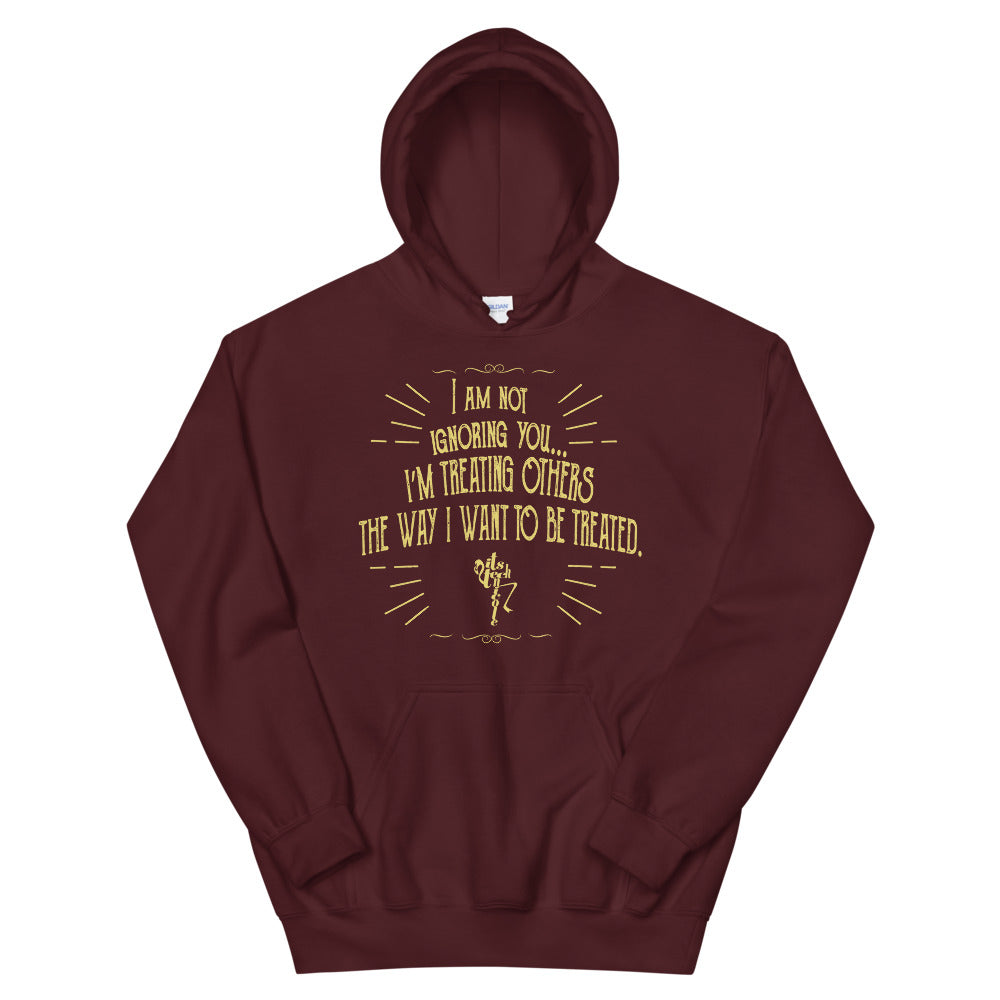 Ignoring...Treating Others Unisex Hoodie