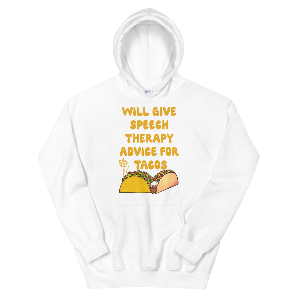 Speech Therapy for Tacos Unisex Hoodie