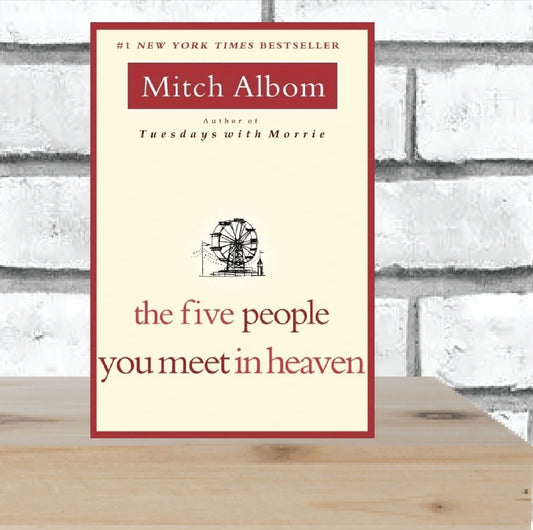 It's #ThrowbackThursday at #BibliophileBlvd‼️ The featured book today: "The Five People You Meet in Heaven" by Mitch Albom