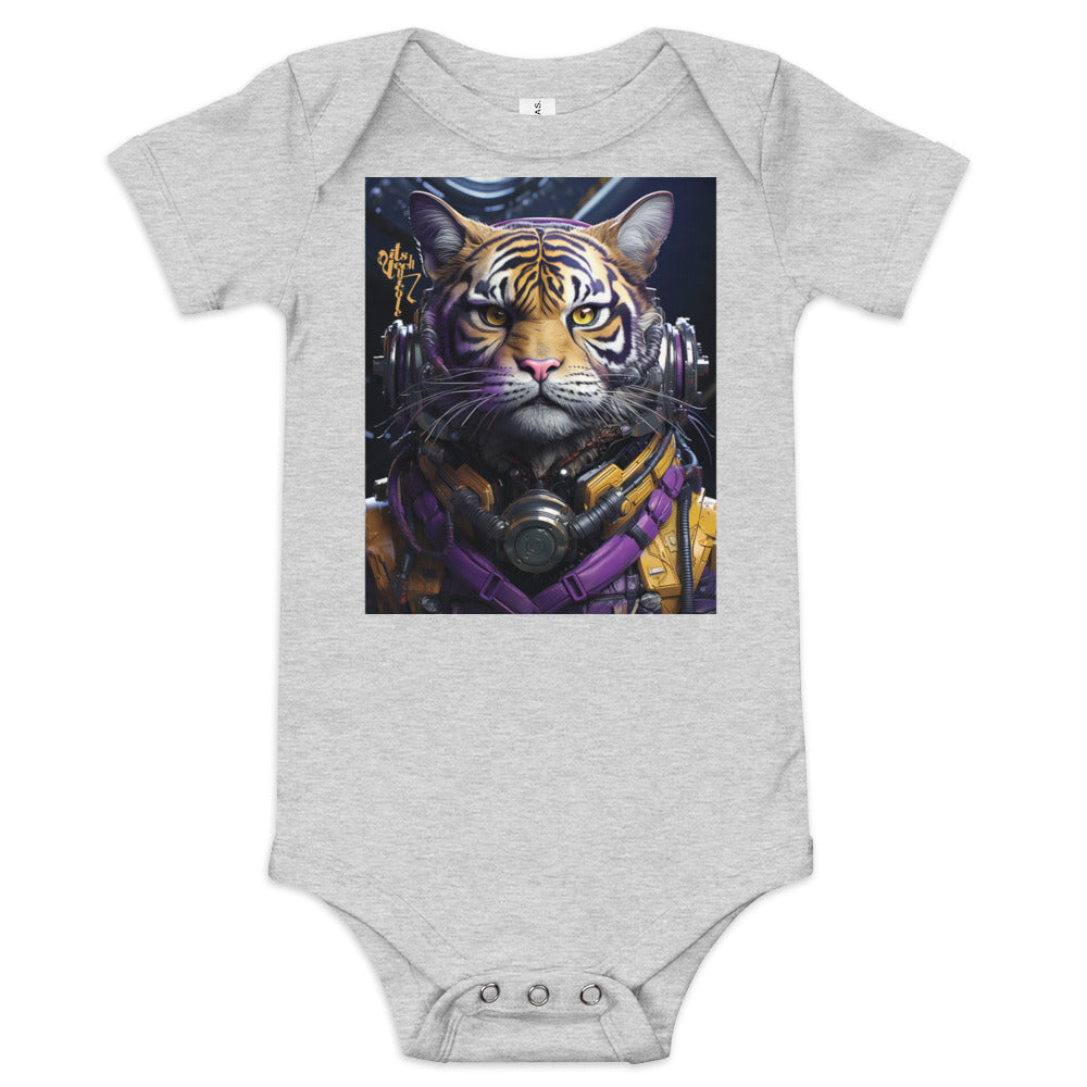 Futuristic Tiger Onesie