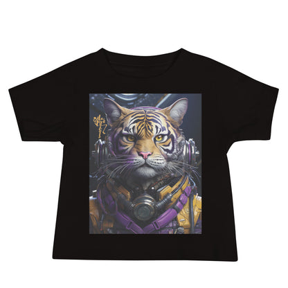 Futuristic Tiger Baby Jersey Short Sleeve Tee