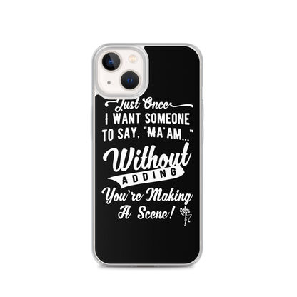 Making a Scene iPhone Case