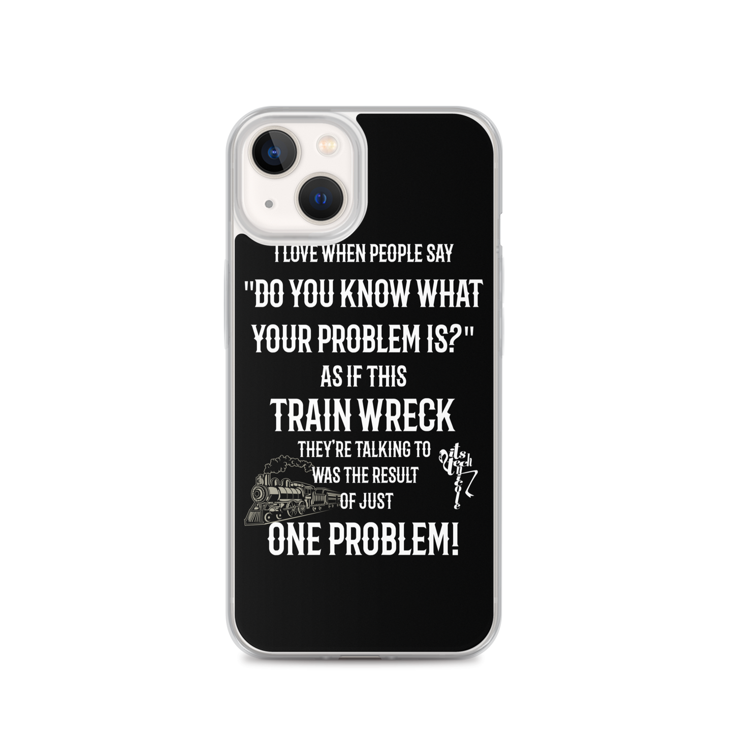 Train Wreck iPhone Case