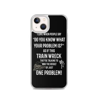 Train Wreck iPhone Case