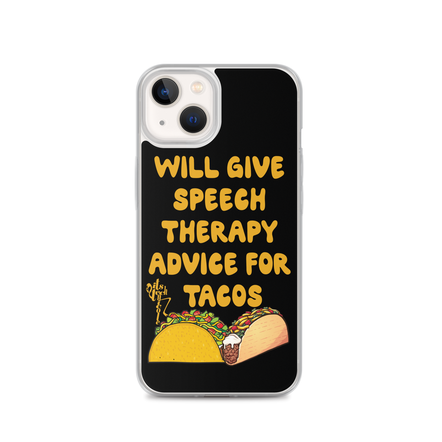 Speech Therapy for Tacos iPhone Case