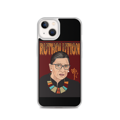 Ruth Bader Ginsburg Tribute Art iPhone Case