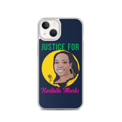 Justice for Karlnita Marks iPhone Case