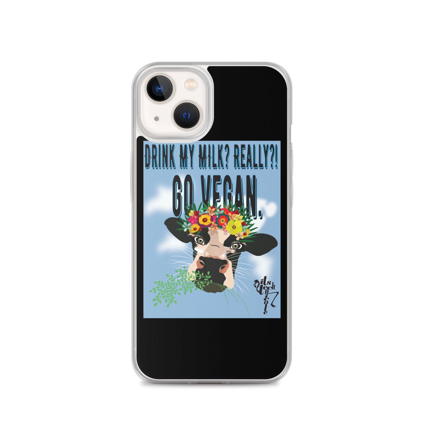 Go Vegan iPhone Case