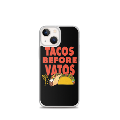 Tacos Before Vatos iPhone Case
