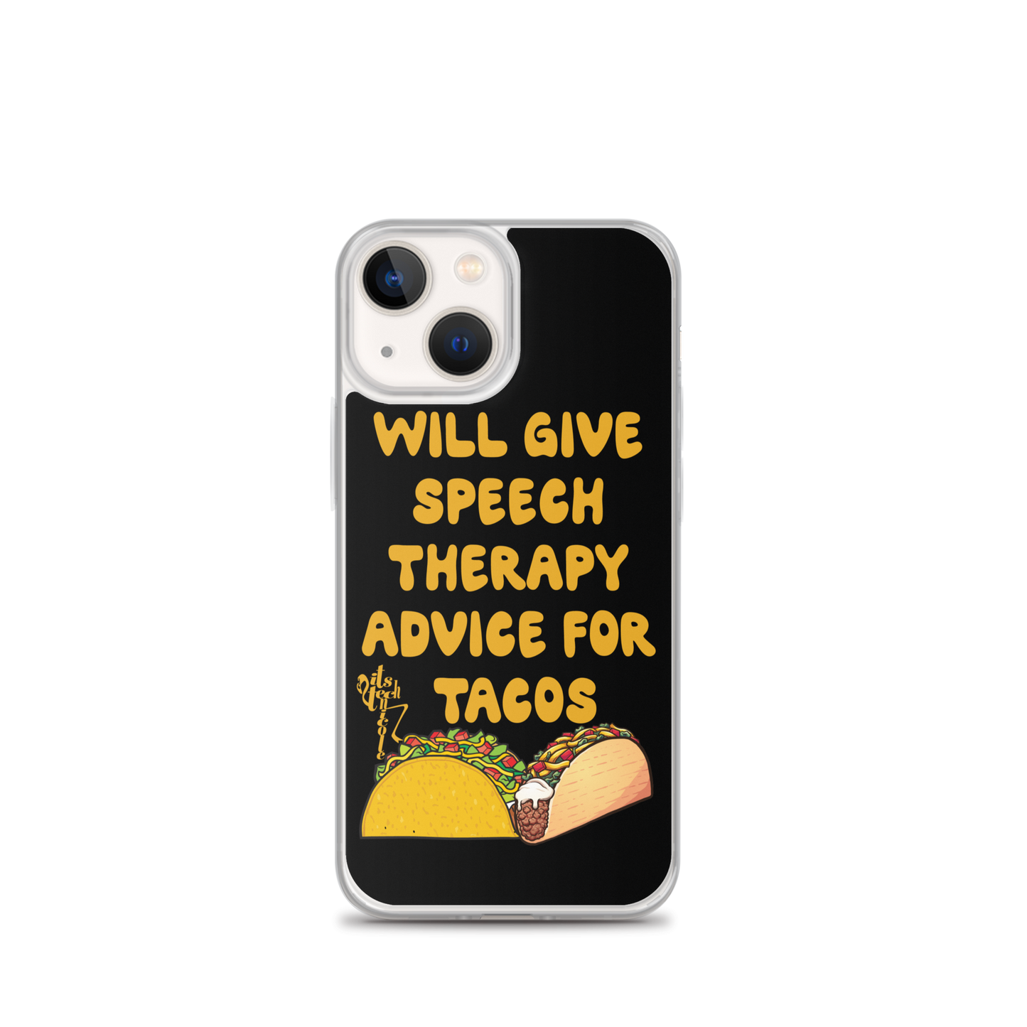 Speech Therapy for Tacos iPhone Case