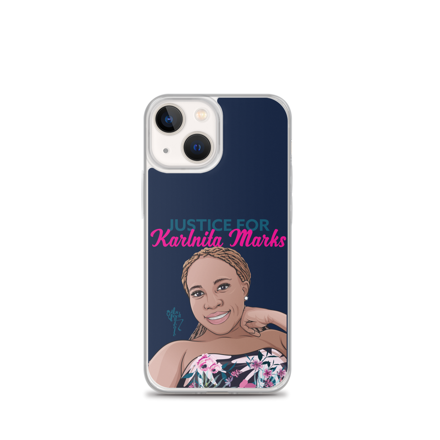 Justice for Karlnita Marks Series 2 iPhone Case