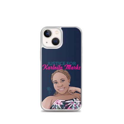 Justice for Karlnita Marks Series 2 iPhone Case