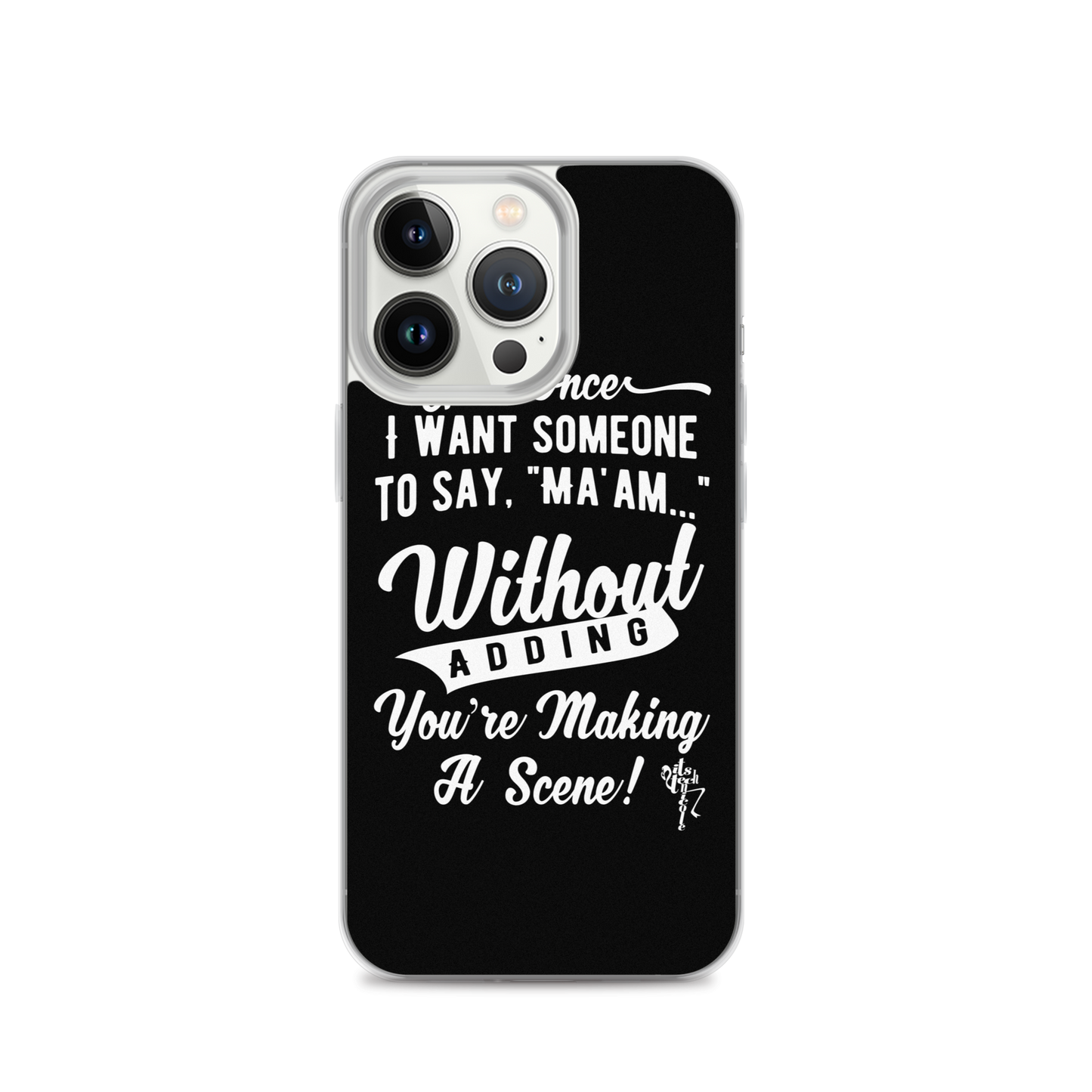 Making a Scene iPhone Case