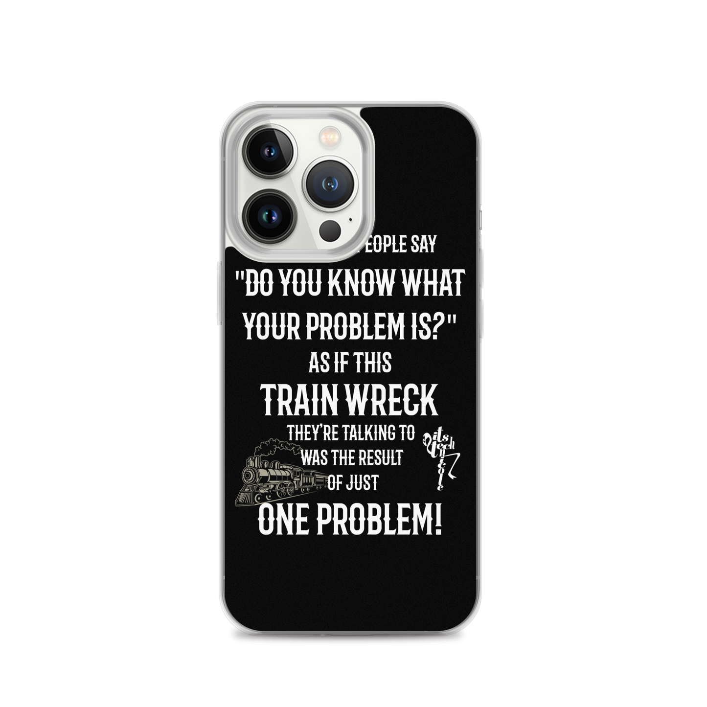 Train Wreck iPhone Case