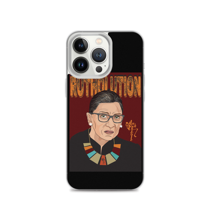 Ruth Bader Ginsburg Tribute Art iPhone Case