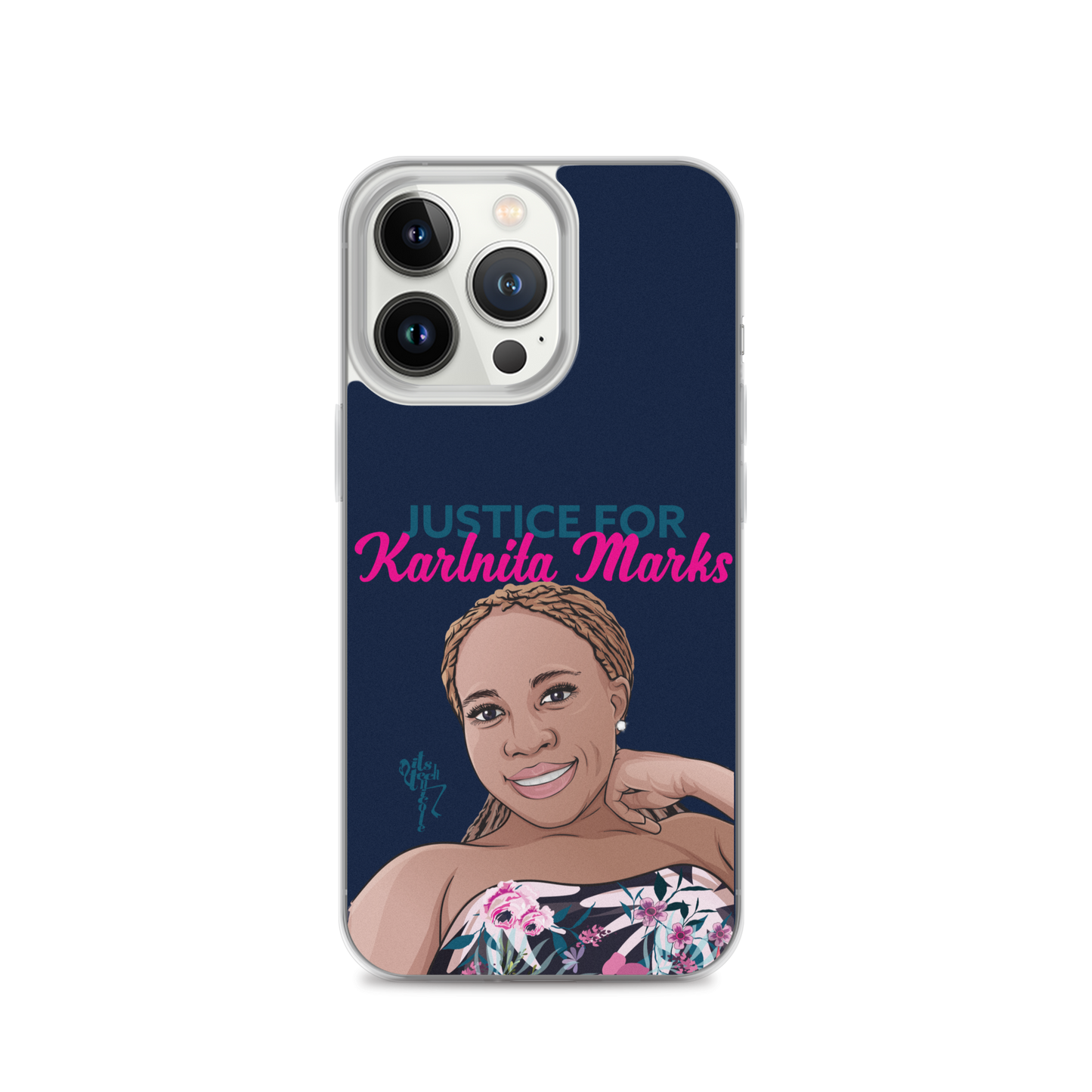 Justice for Karlnita Marks Series 2 iPhone Case