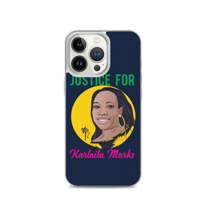 Justice for Karlnita Marks iPhone Case