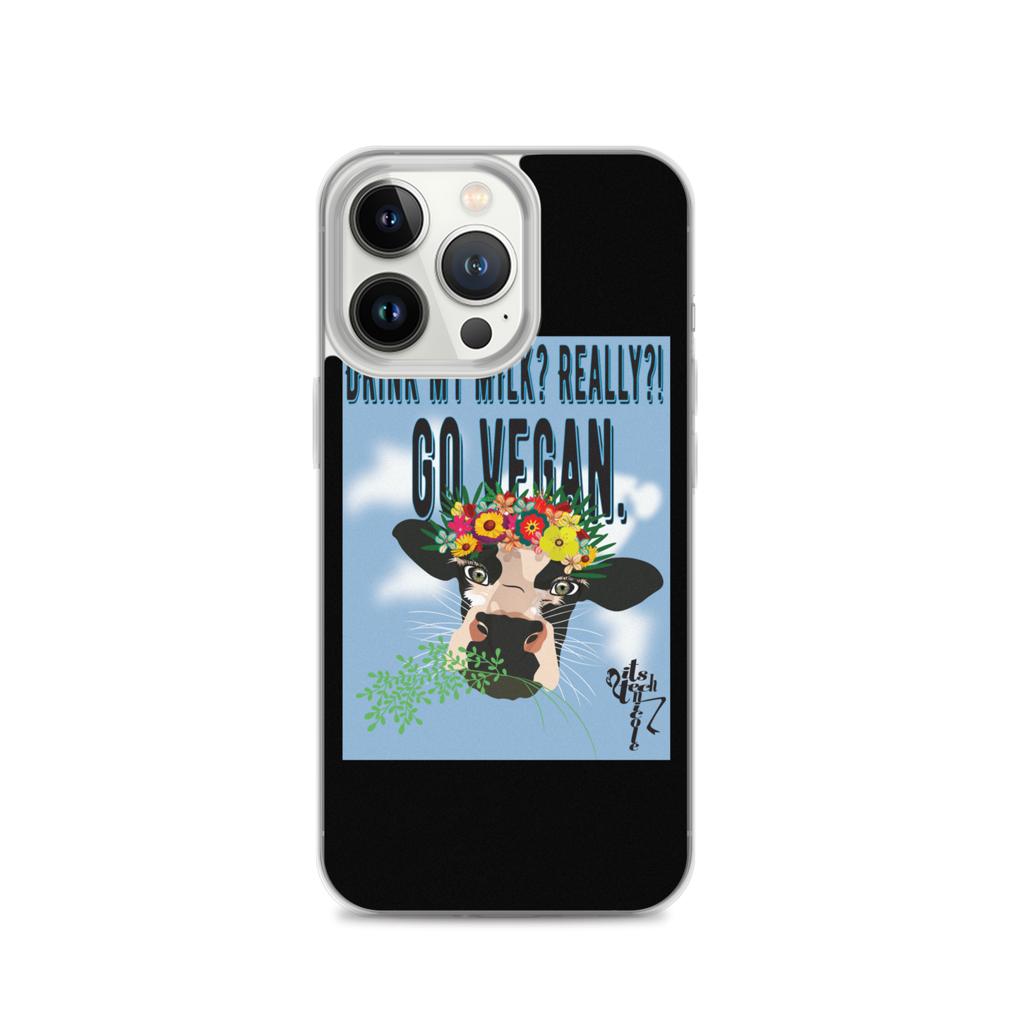 Go Vegan iPhone Case