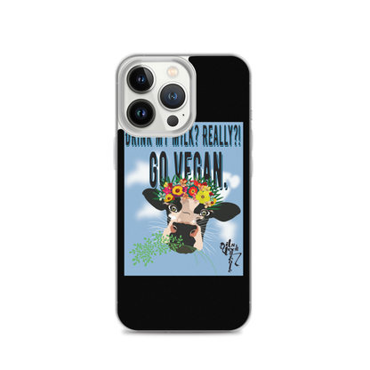 Go Vegan iPhone Case
