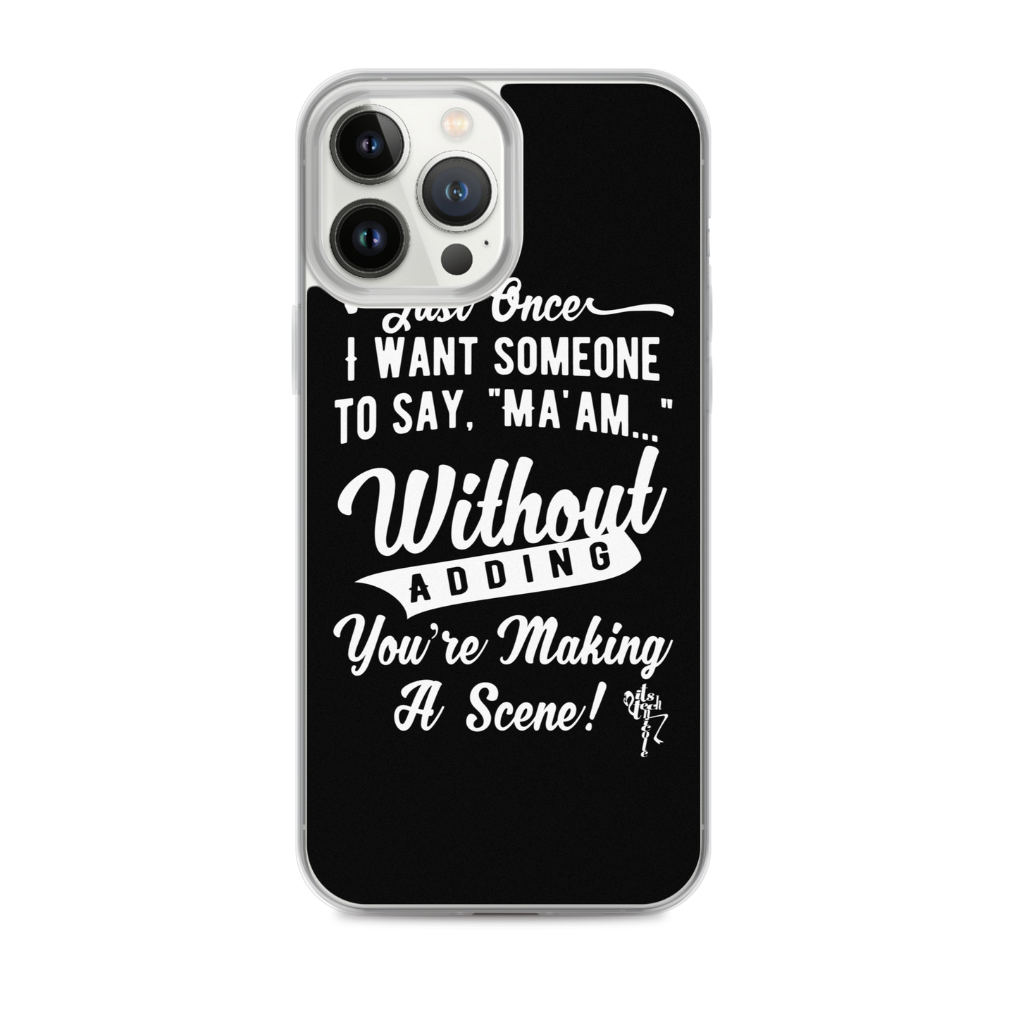 Making a Scene iPhone Case