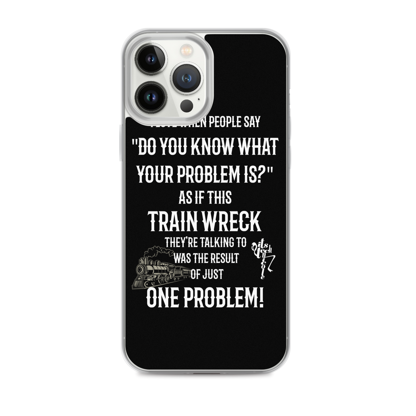 Train Wreck iPhone Case