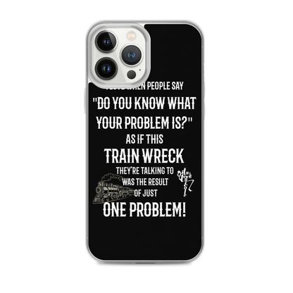 Train Wreck iPhone Case