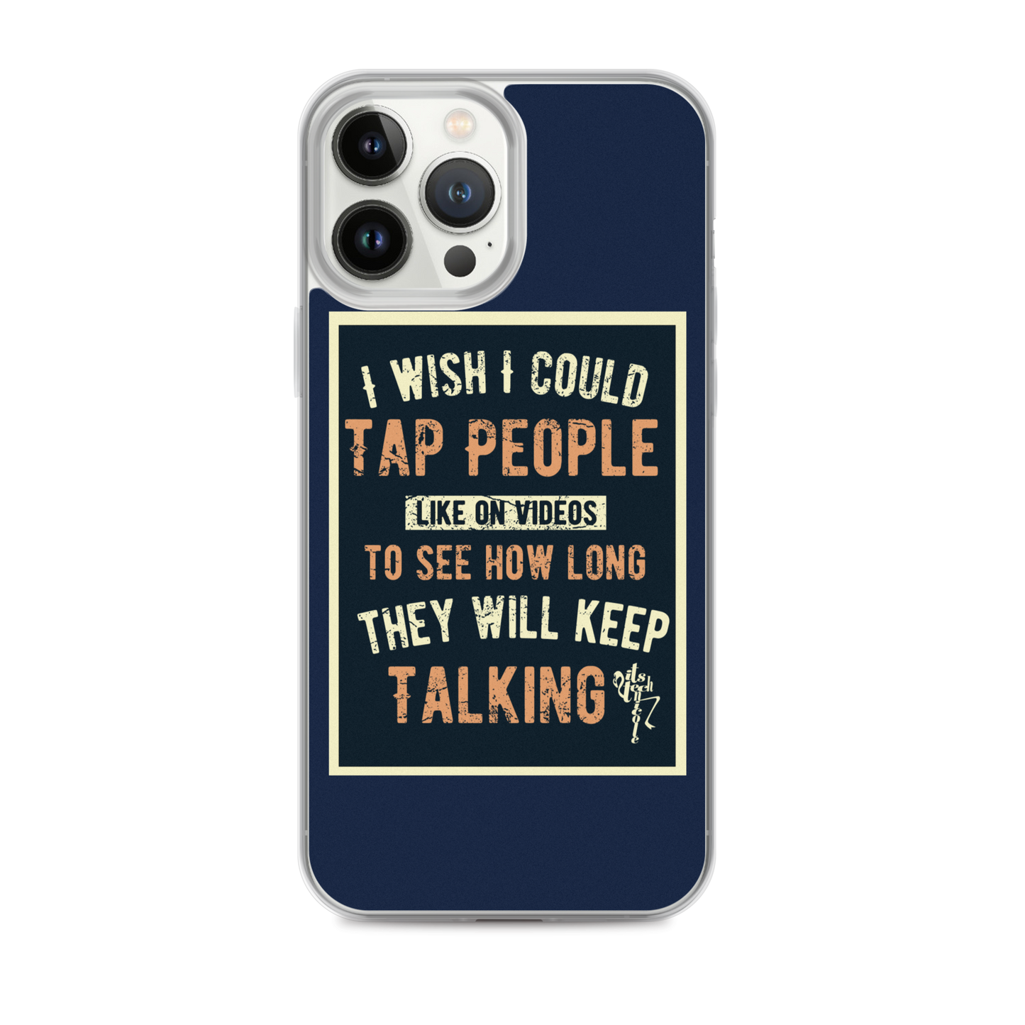 Stop Talking! iPhone Case