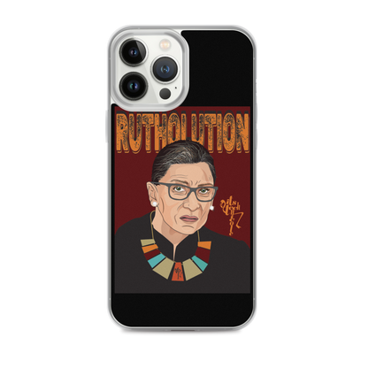 Ruth Bader Ginsburg Tribute Art iPhone Case