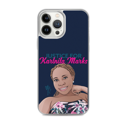 Justice for Karlnita Marks Series 2 iPhone Case