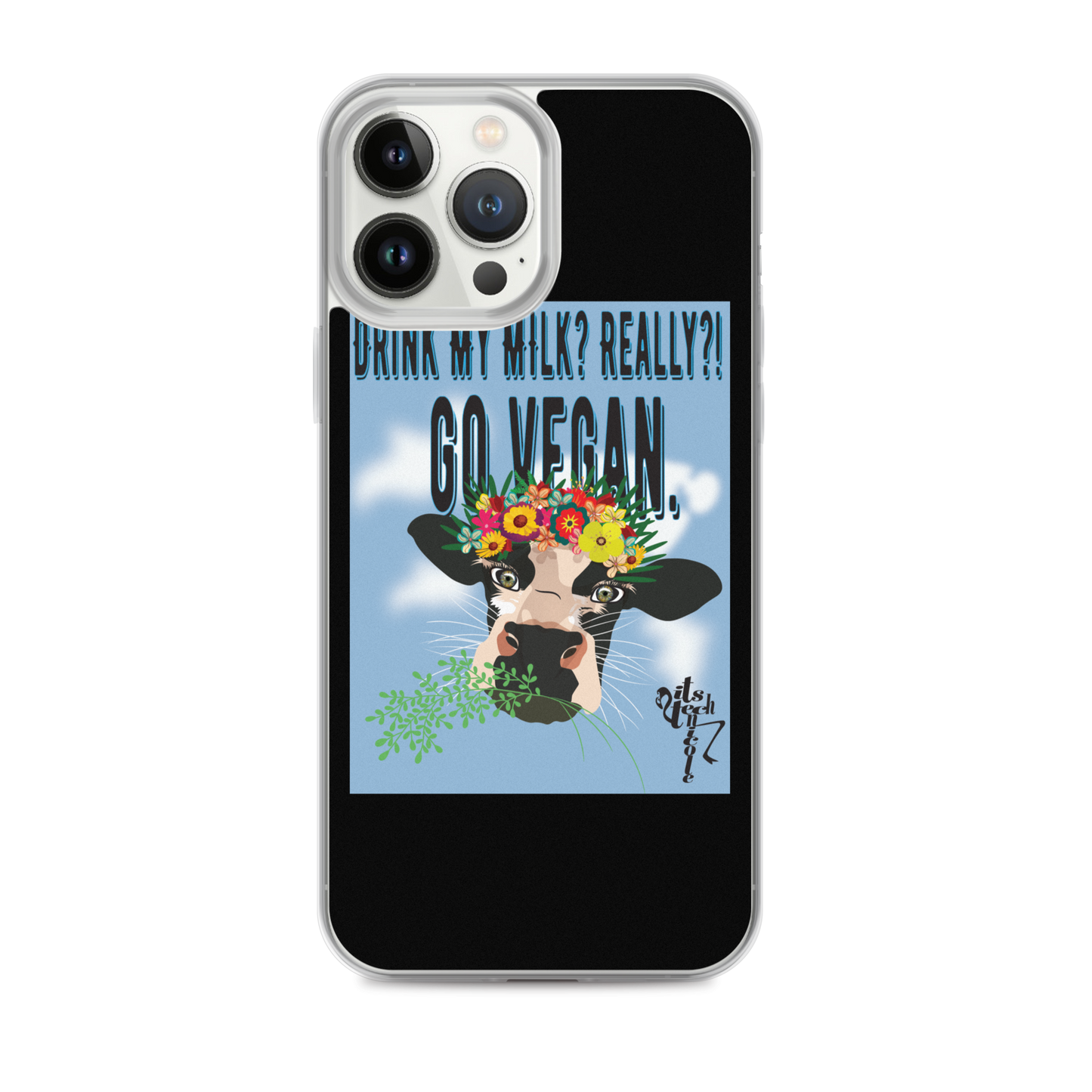 Go Vegan iPhone Case