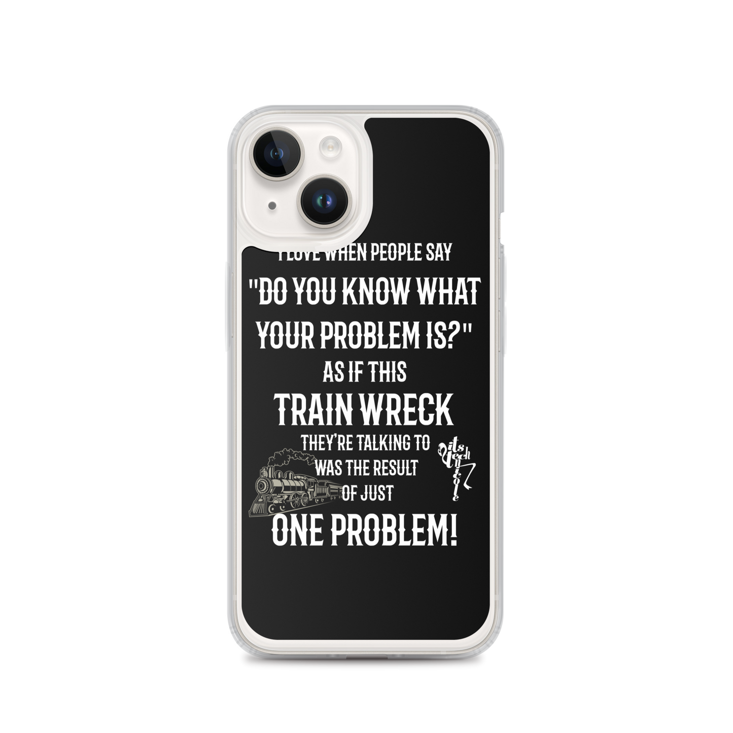 Train Wreck iPhone Case