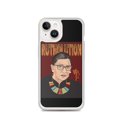 Ruth Bader Ginsburg Tribute Art iPhone Case