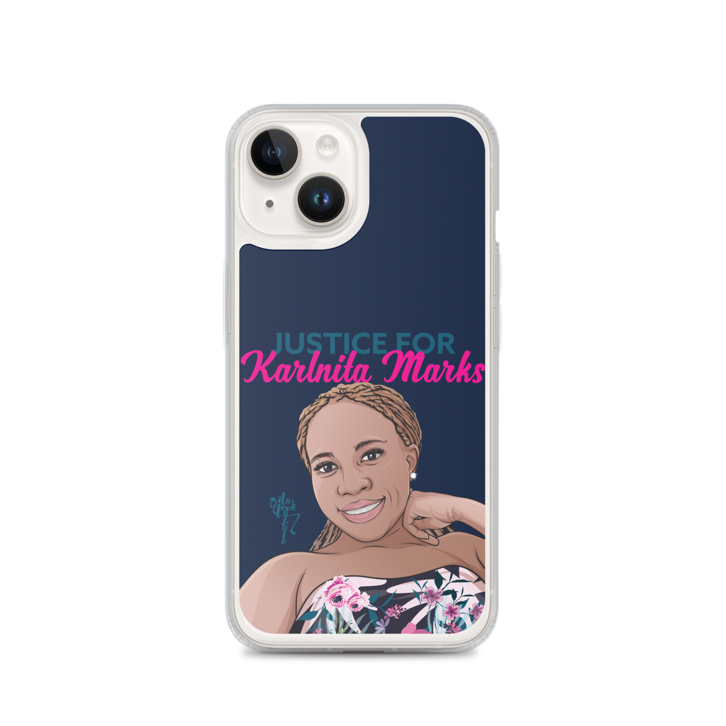 Justice for Karlnita Marks Series 2 iPhone Case