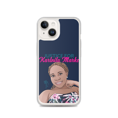 Justice for Karlnita Marks Series 2 iPhone Case