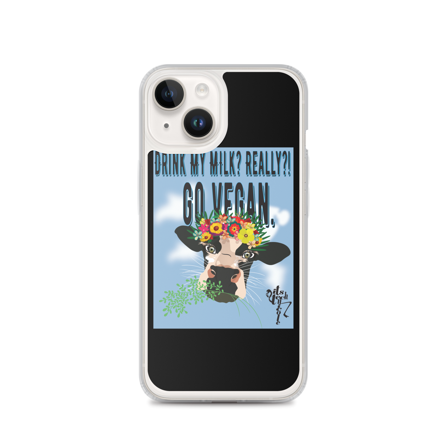 Go Vegan iPhone Case