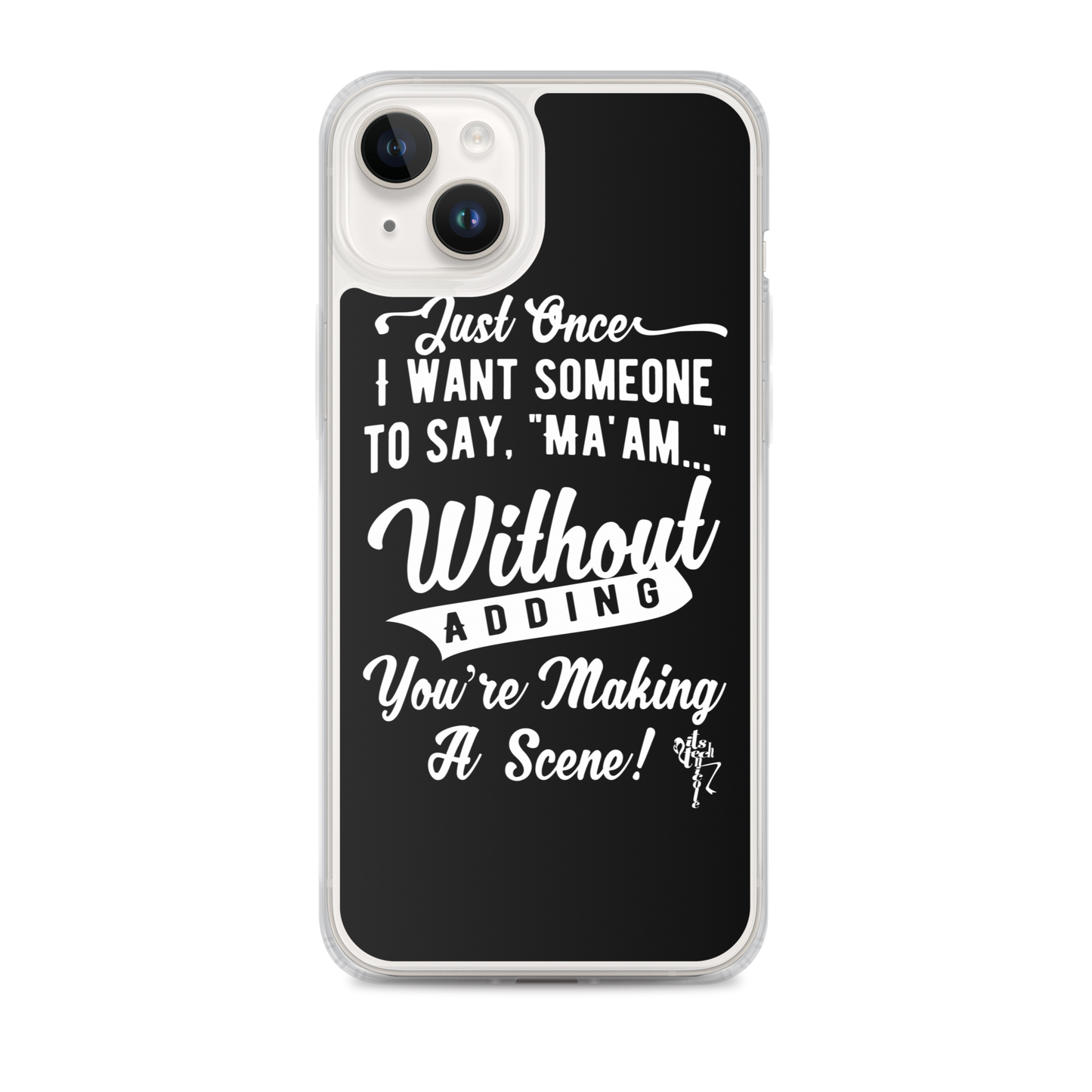 Making a Scene iPhone Case