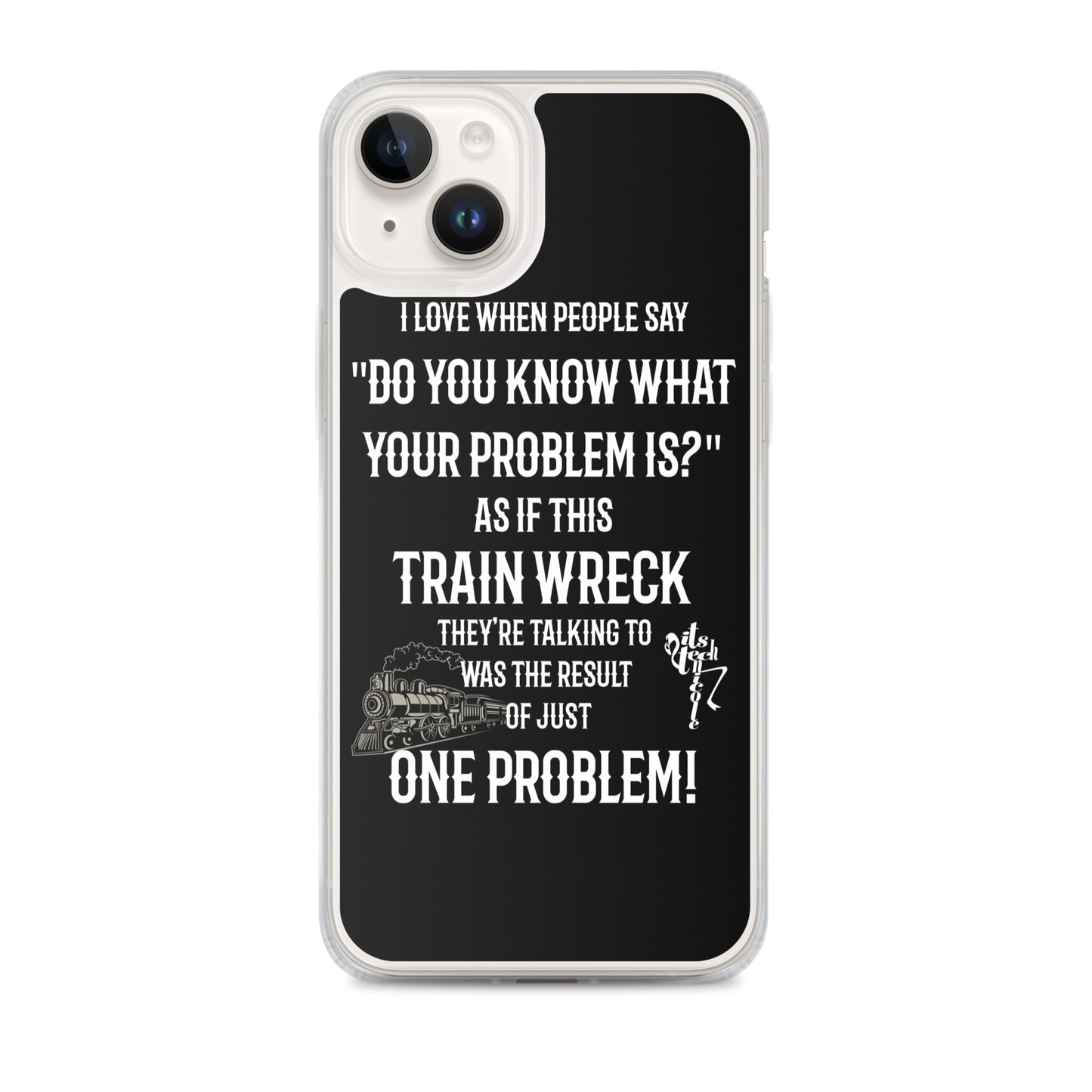 Train Wreck iPhone Case