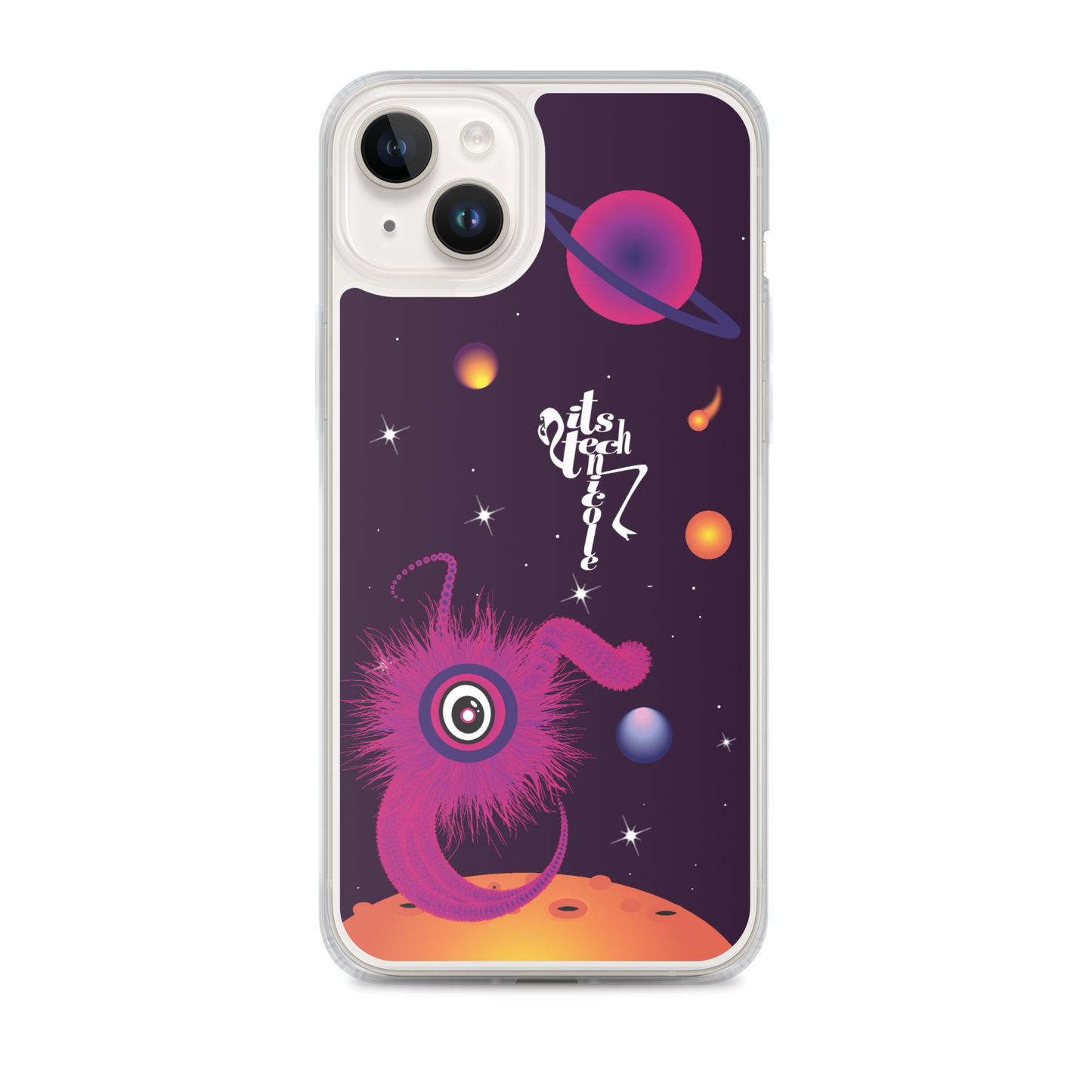 Technicole-ly In Space iPhone Case